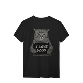 Camisa T-Shirt Quality I Love Dogs