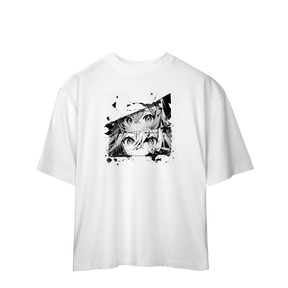 Camisa Oversized Rostos Anime