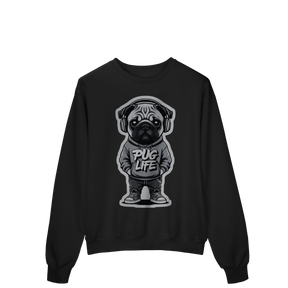 Moletom Quality Fechado Pug Life