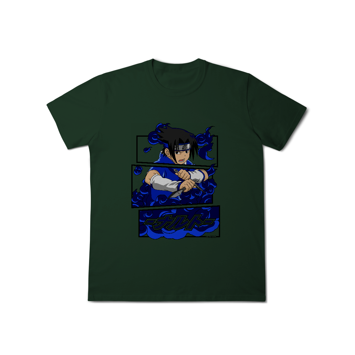 Camisa T-Shirt Classic Sasuke Naruto Clássico