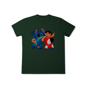 Camisa T-Shirt Classic Lilo e stitch Music