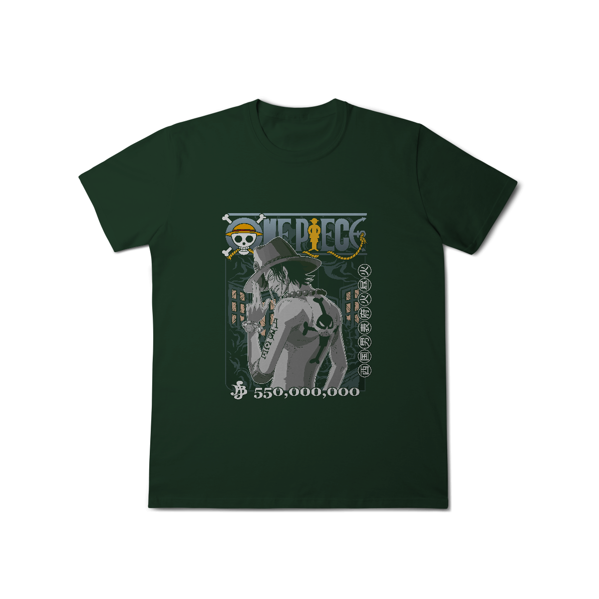 camisa T-Shirt Classic Portgas D. Ace One Piece