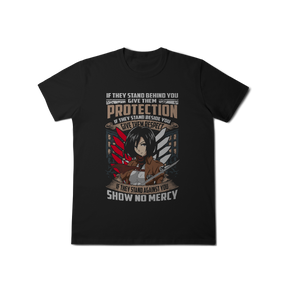 Camisa T-Shirt Classic Mikasa Ackerman Shingeki no Kyojin