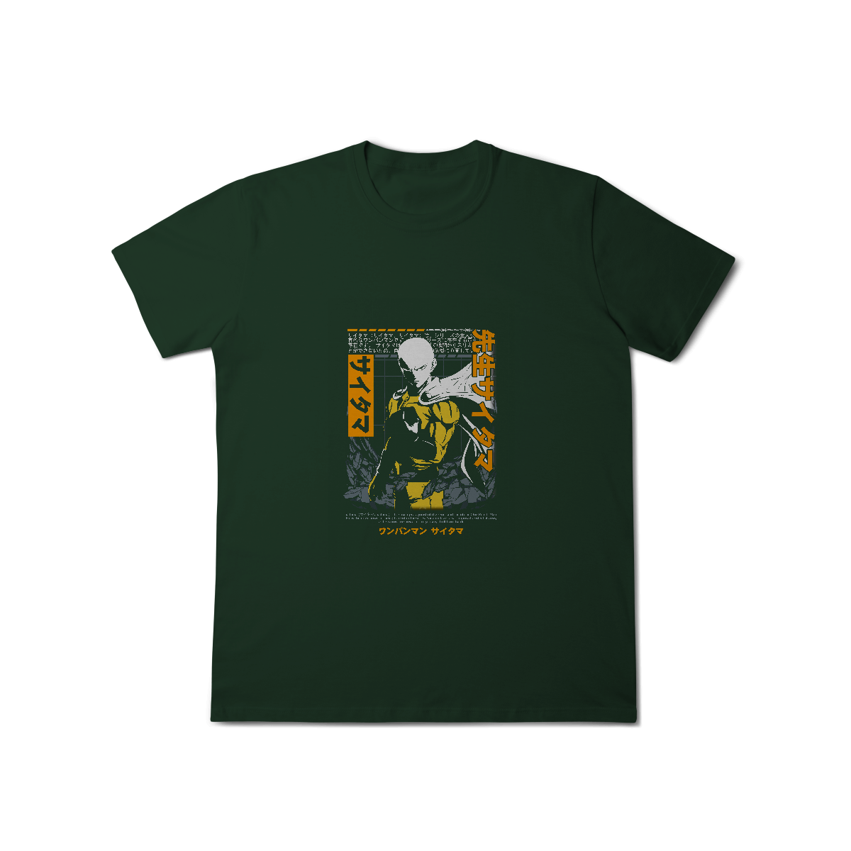 Camisa T-Shirt Classic Saitama One Punch Man