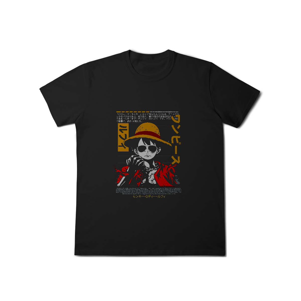 Camisa T-Shirt Classic Lufy Power