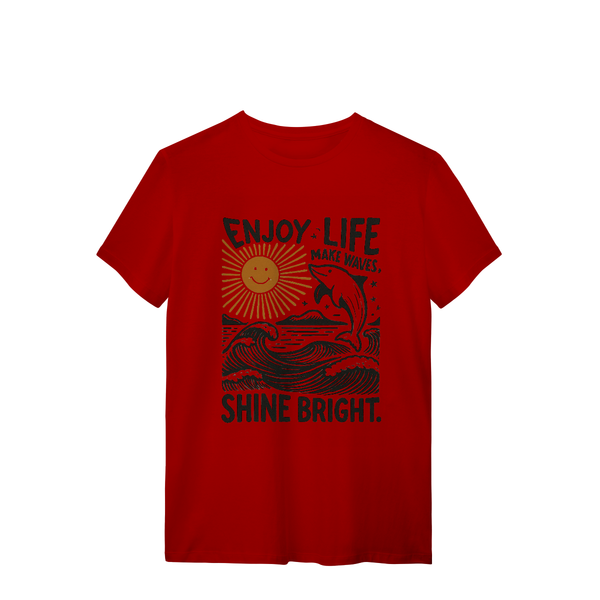 Camisa T-Shirt Quality Enjoy Life