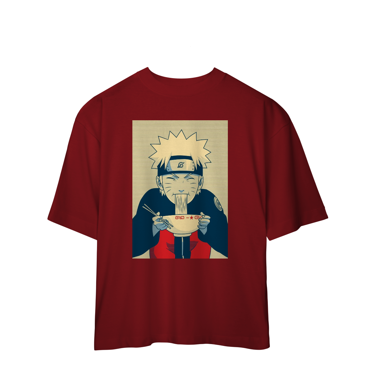 Camisa Oversized Naruto Classic