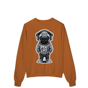 Moletom Quality Fechado Pug Life