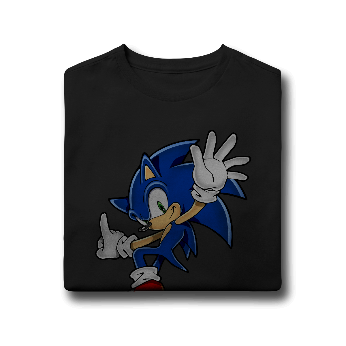 Camisa Quality Infantil (10 a 14) Sonic