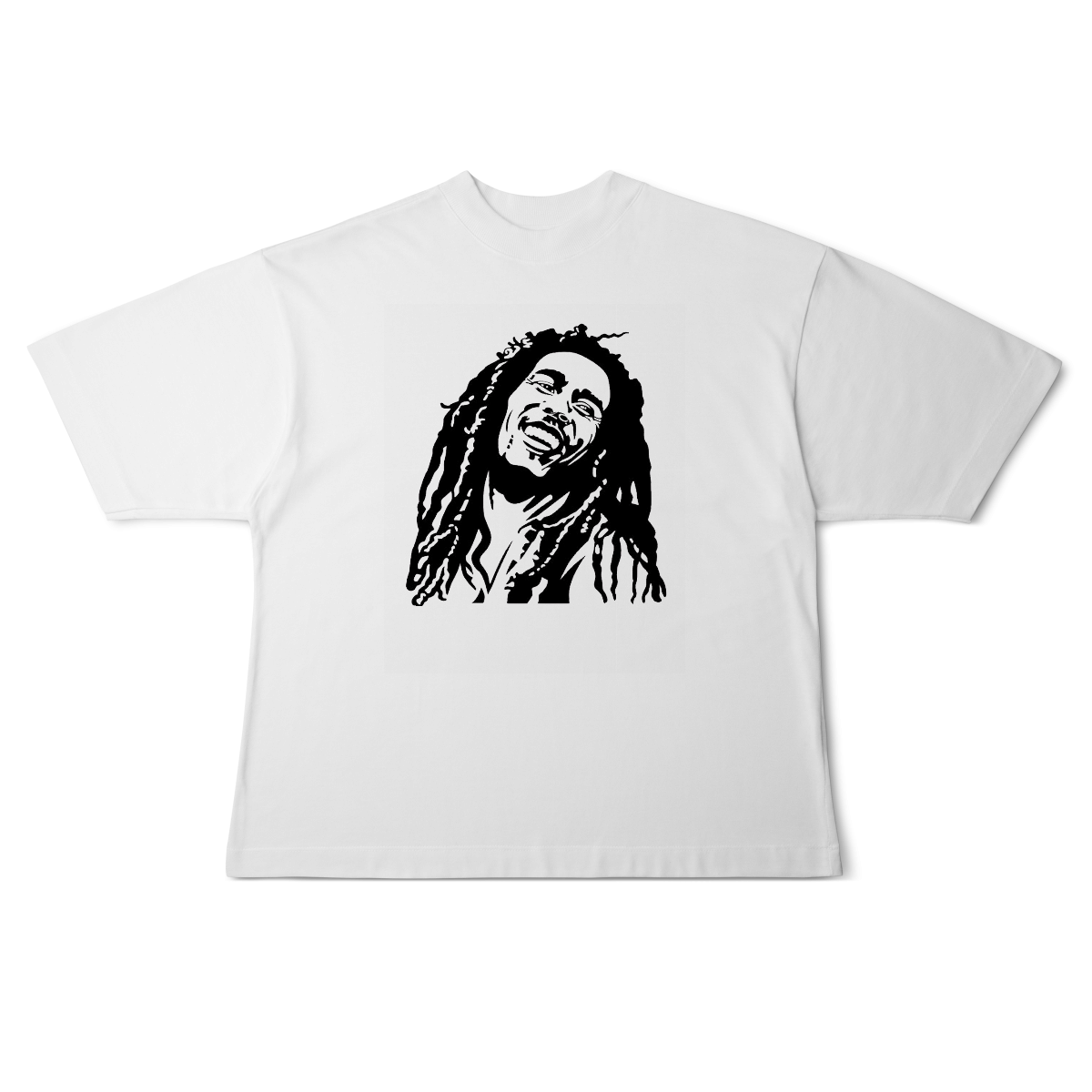 Camiseta Oversized Bob Marley