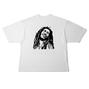 Camiseta Oversized Bob Marley