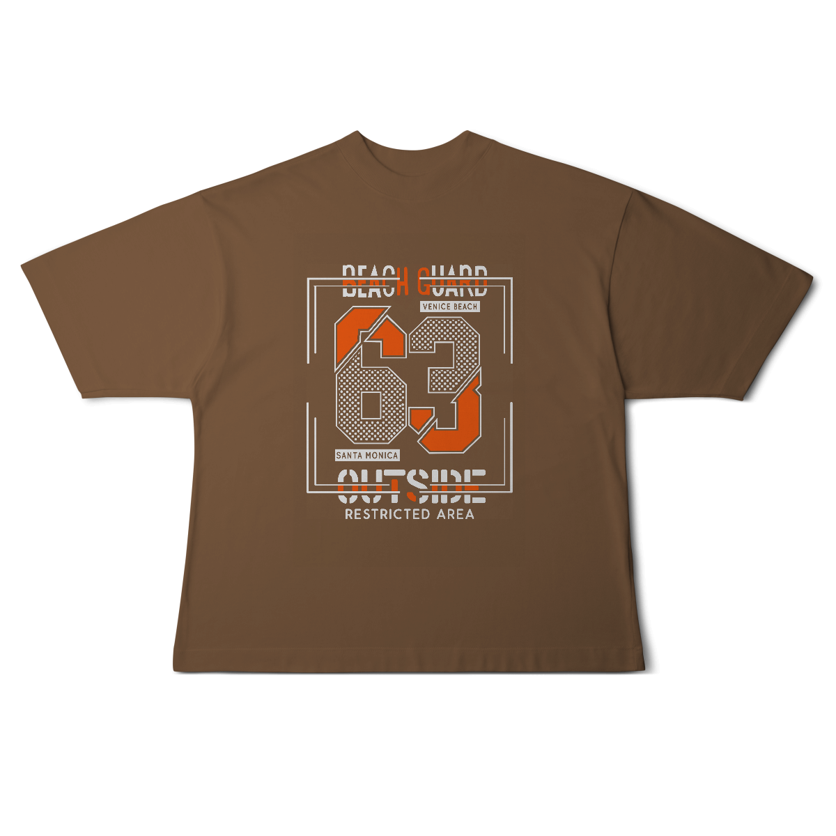 Camiseta Oversized Beach Guard