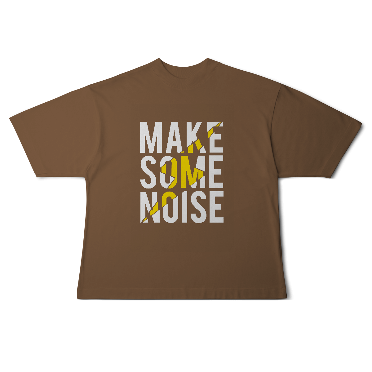 Camiseta Oversized Make Some Noise