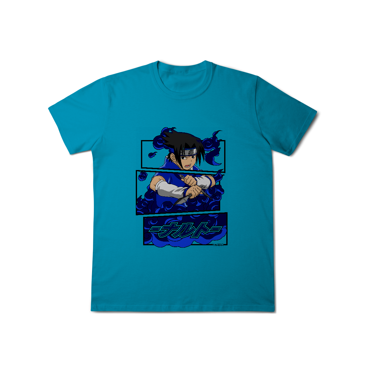 Camisa T-Shirt Classic Sasuke Naruto Clássico