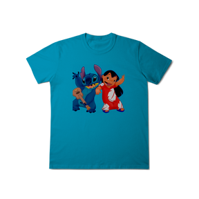 Camisa T-Shirt Classic Lilo e stitch Music