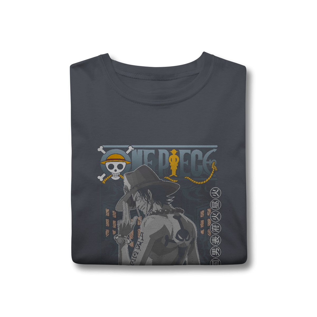 camisa T-Shirt Classic Portgas D. Ace One Piece