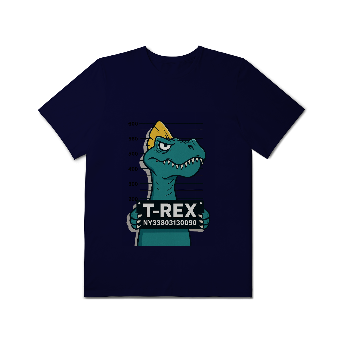 Camisa T-Shirt Plus Size T-Rex Fora da Lei