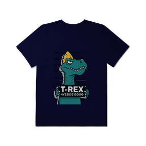 Camisa T-Shirt Plus Size T-Rex Fora da Lei