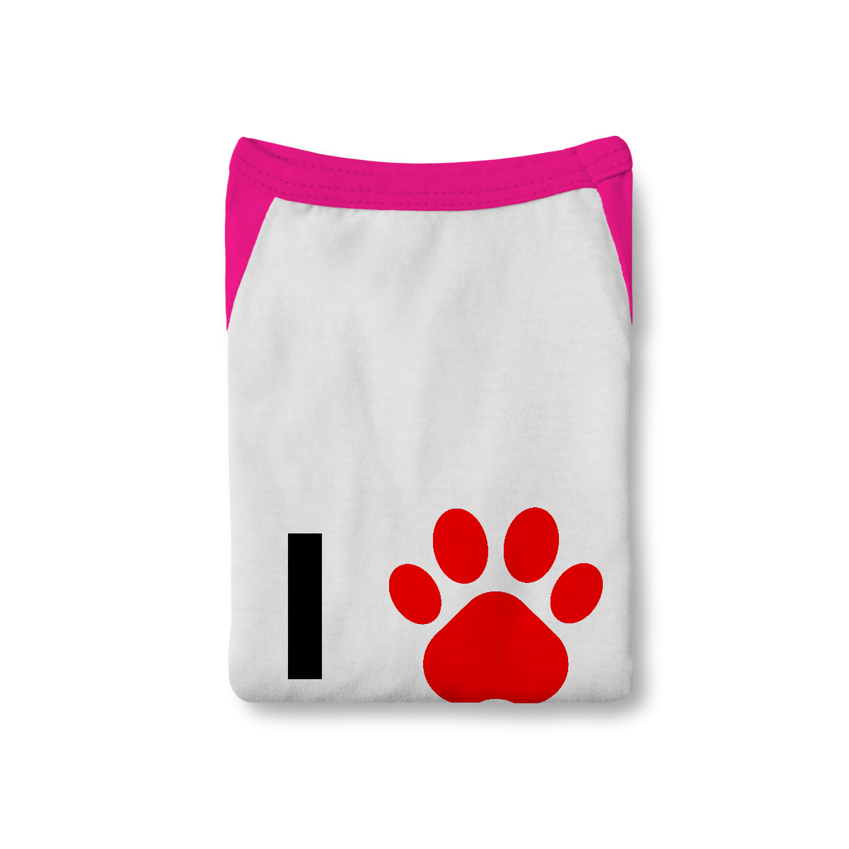 Camisa Pet Dog Eu Amo Meu Dog