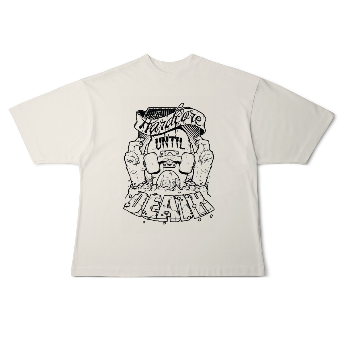 Camiseta Oversized HardCore Death