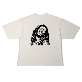 Camiseta Oversized Bob Marley