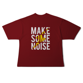 Camiseta Oversized Make Some Noise