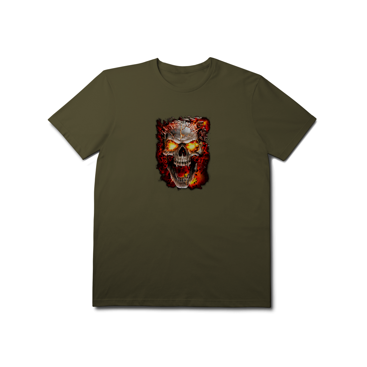 Camisa T-Shirt Prime Explosão Caveira