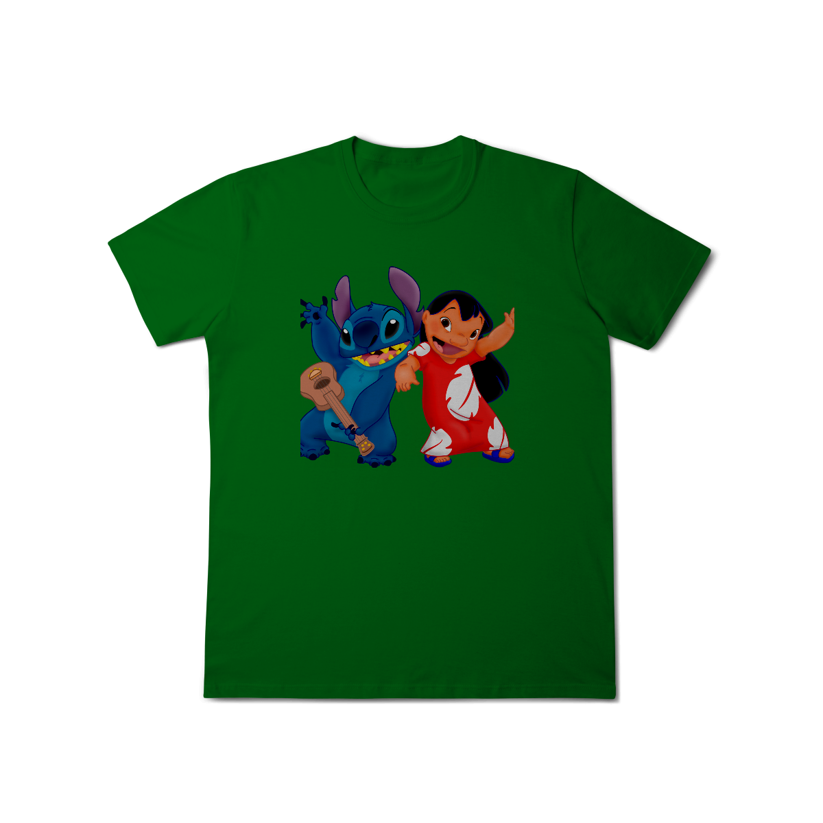 Camisa T-Shirt Classic Lilo e stitch Music