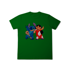 Camisa T-Shirt Classic Lilo e stitch Music