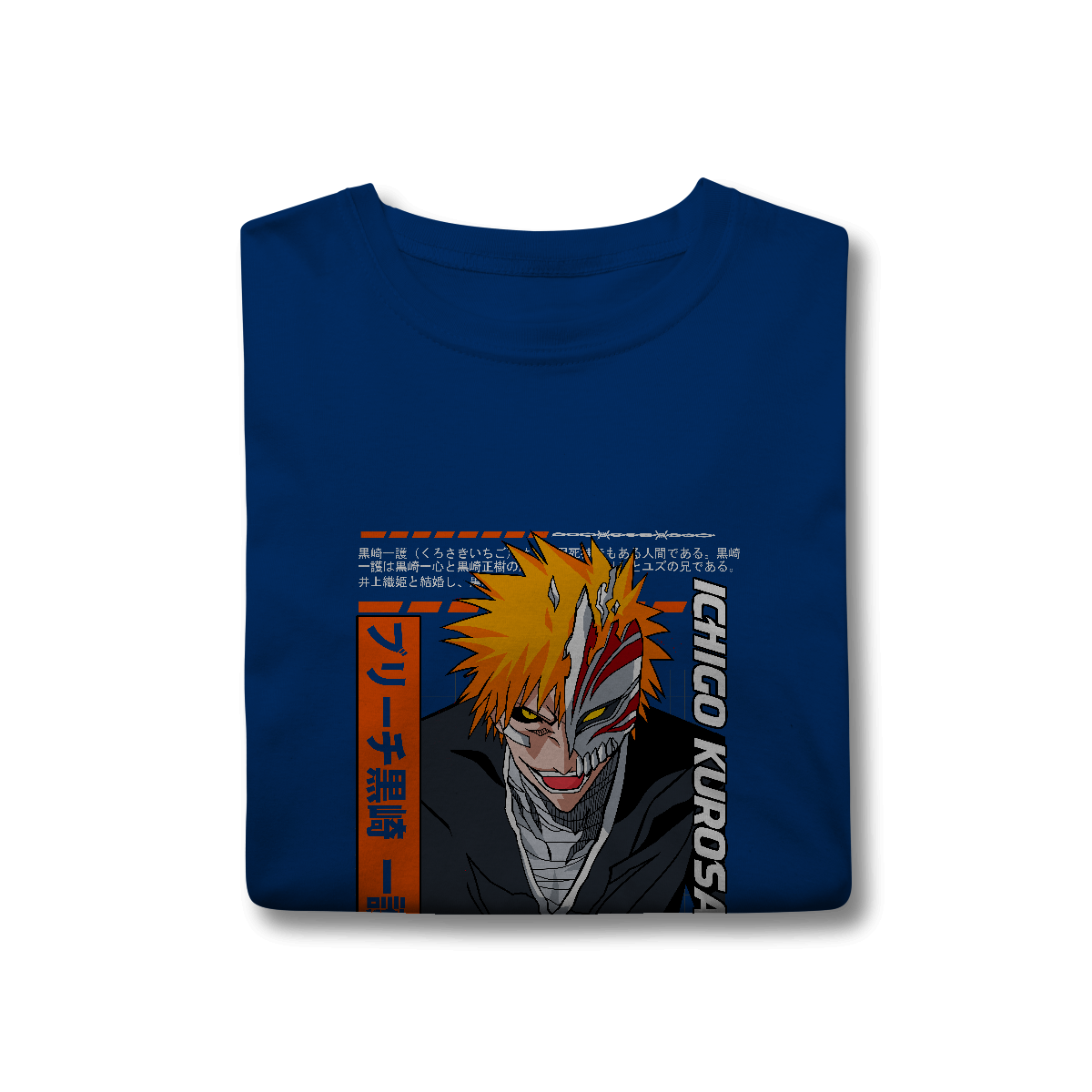 Camisa T-Shirt Classic Ichigo Kurosaki Imortal Bleach