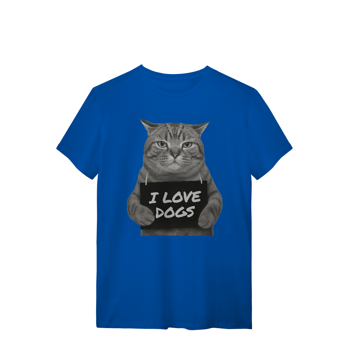 Camisa T-Shirt Quality I Love Dogs