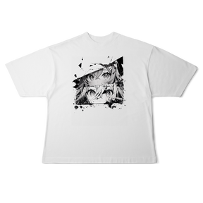 Camisa Oversized Rostos Anime
