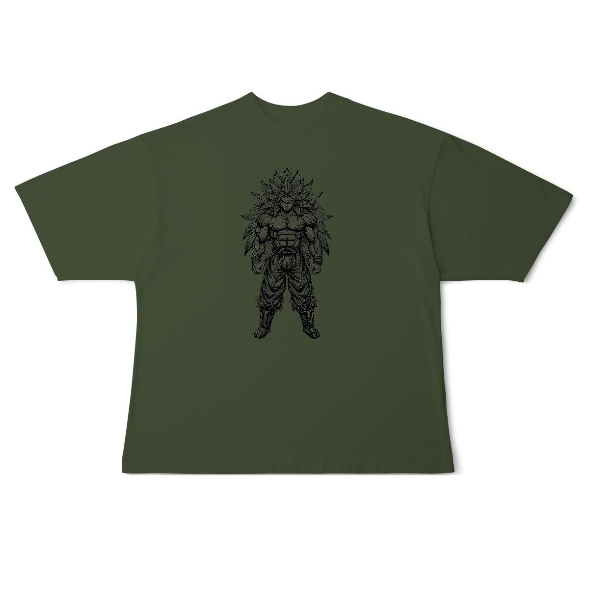 Camisa Oversized Goku Power