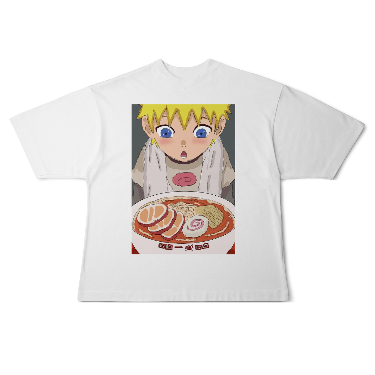 Camisa Oversized Naruto Ramen