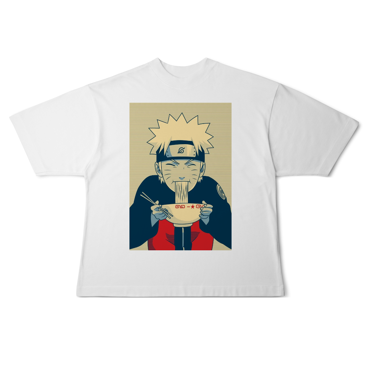 Camisa Oversized Naruto Classic