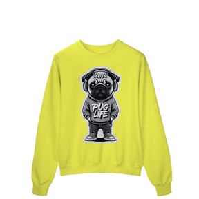Moletom Quality Fechado Pug Life