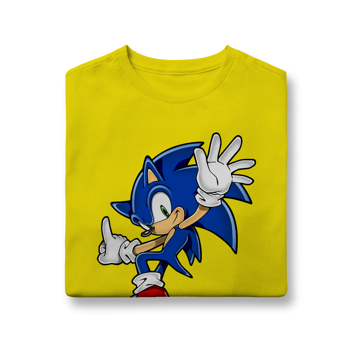 Camisa Quality Infantil (10 a 14) Sonic
