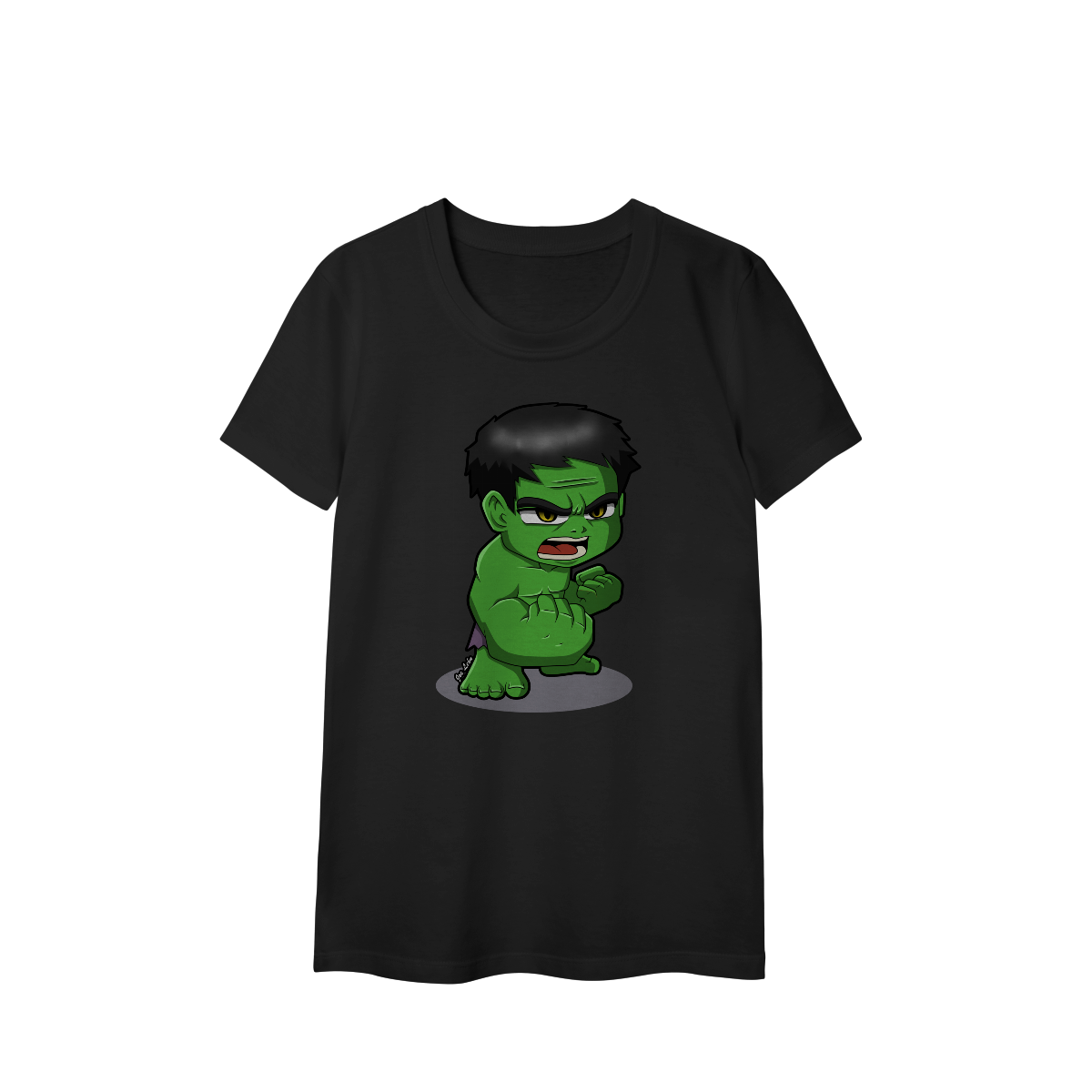 Camisa Baby Long Classic Hulk Esmaga