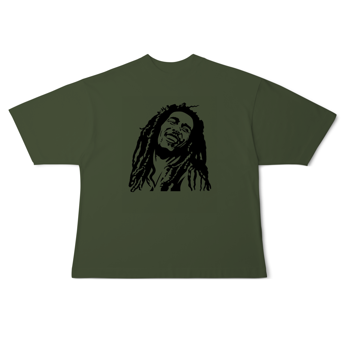 Camiseta Oversized Bob Marley