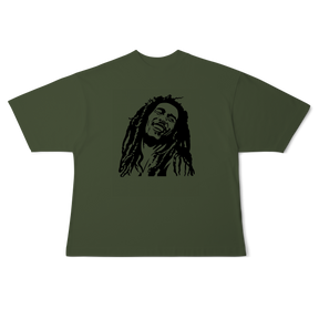 Camiseta Oversized Bob Marley