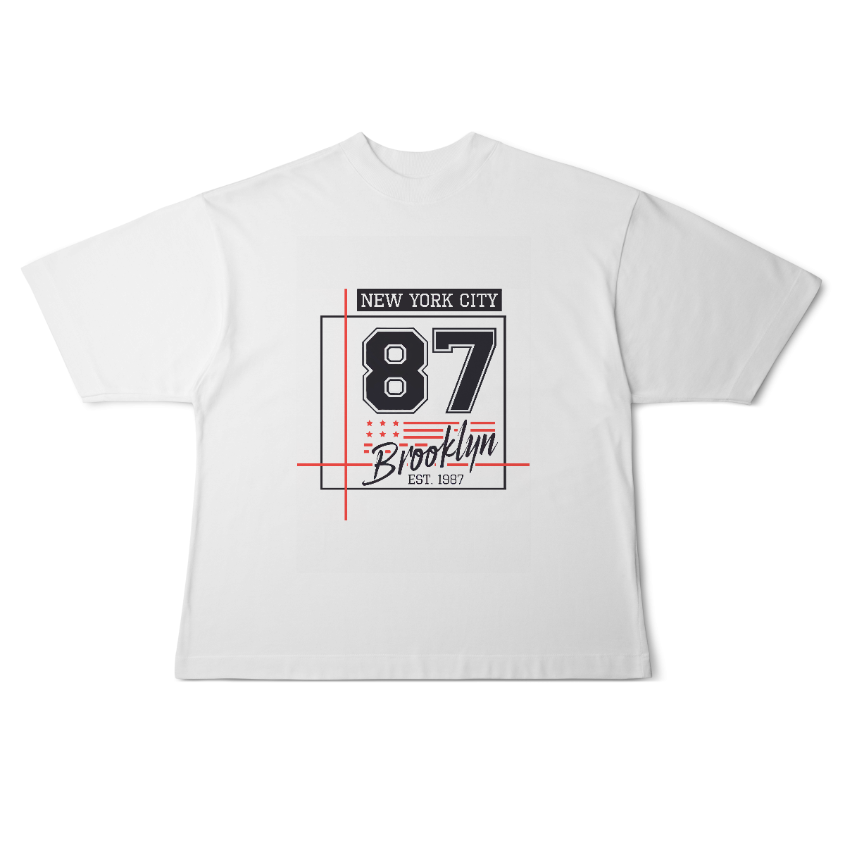 Camisa Oversized New York City Brooklyn