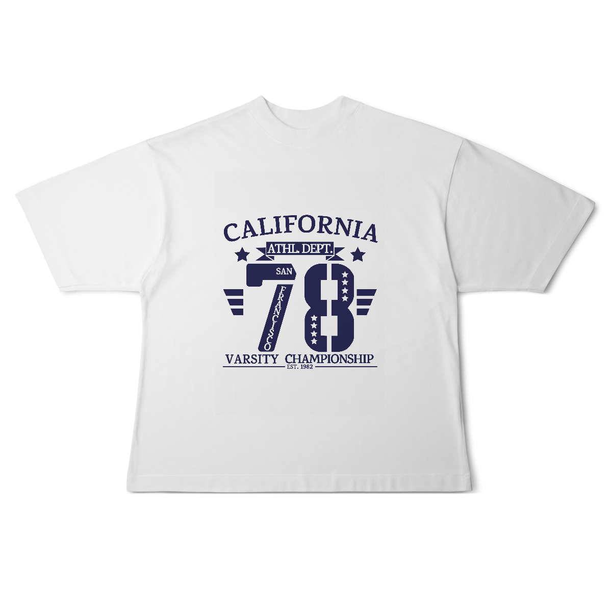 Camisa Oversized California Athl Dept