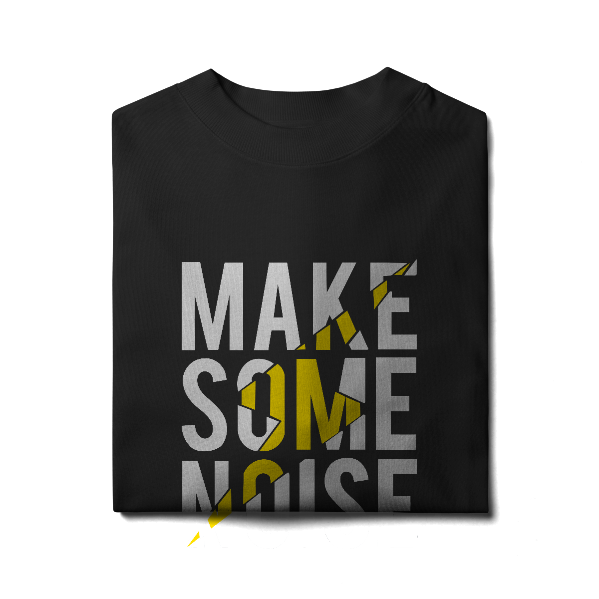 Camiseta Oversized Make Some Noise