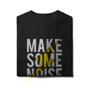 Camiseta Oversized Make Some Noise