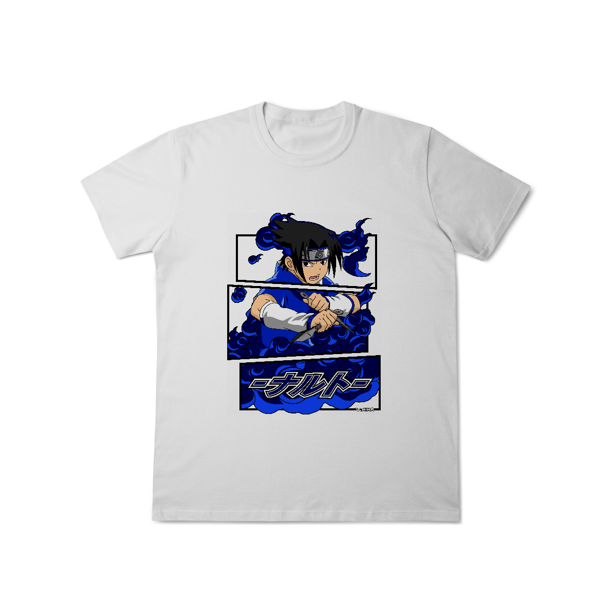 Camisa T-Shirt Classic Sasuke Naruto Clássico