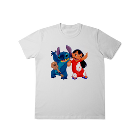 Camisa T-Shirt Classic Lilo e stitch Music