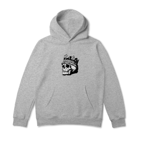 Casaco Moletom Quality Canguru Caveira Rei