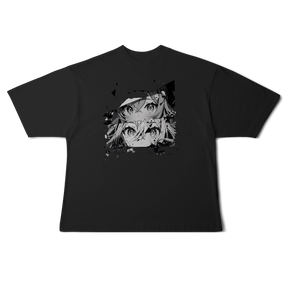 Camisa Oversized Rostos Anime