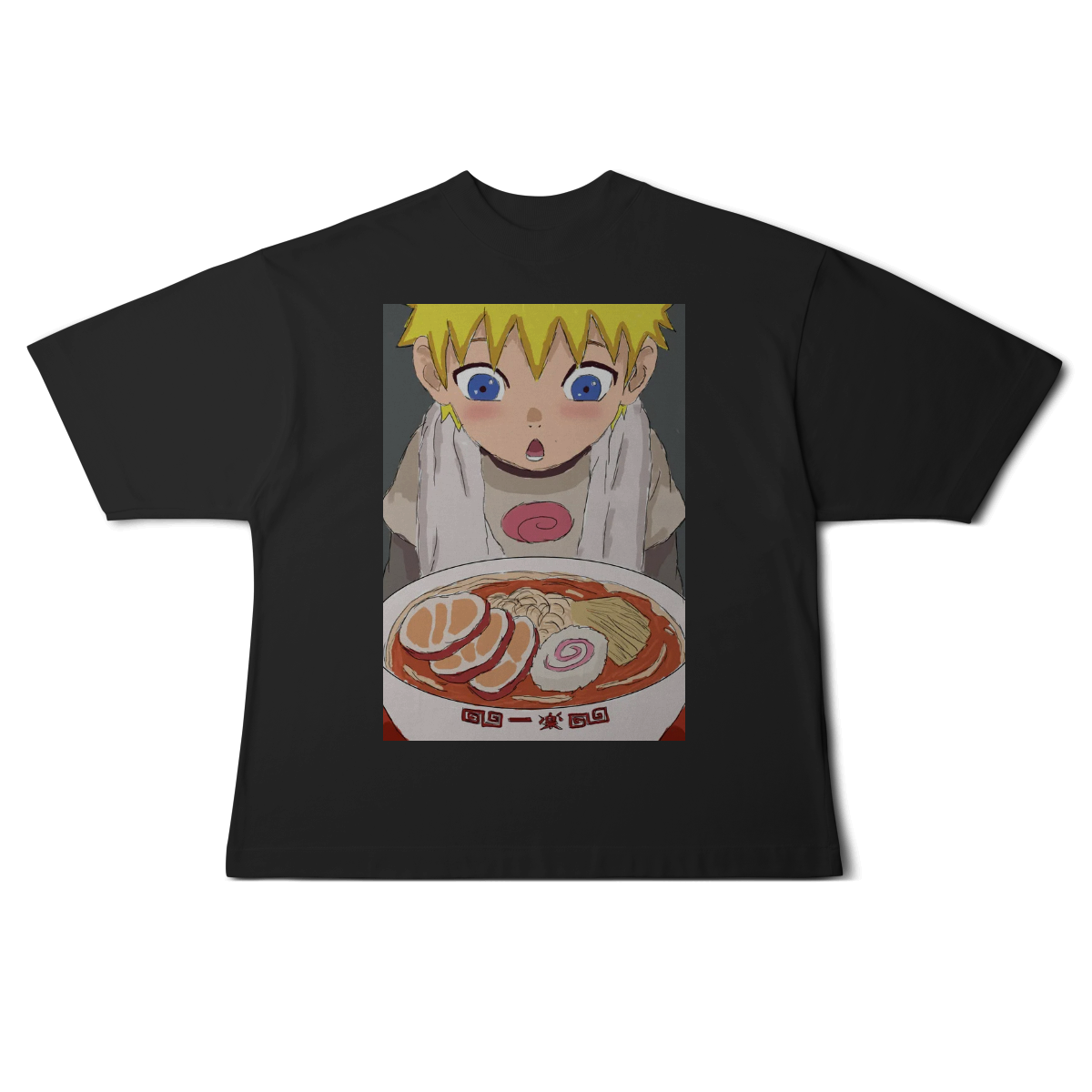 Camisa Oversized Naruto Ramen