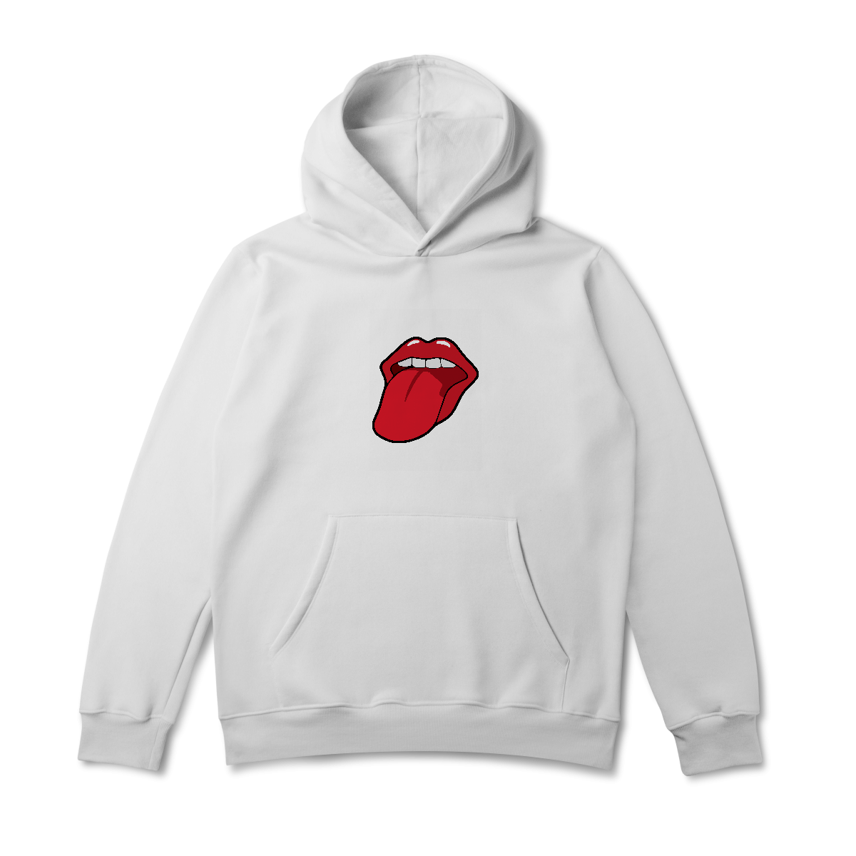 Casaco Moletom Quality Canguru Rolling Stones
